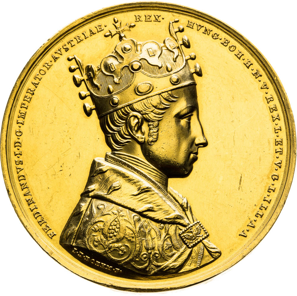 Gold Medal 1836 (30 Ducats) - front