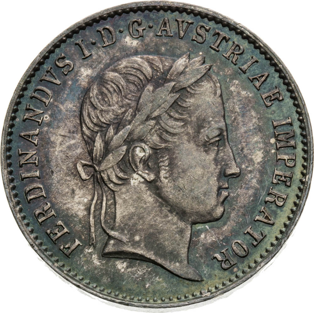 Stříbrný žeton 1836 - avers