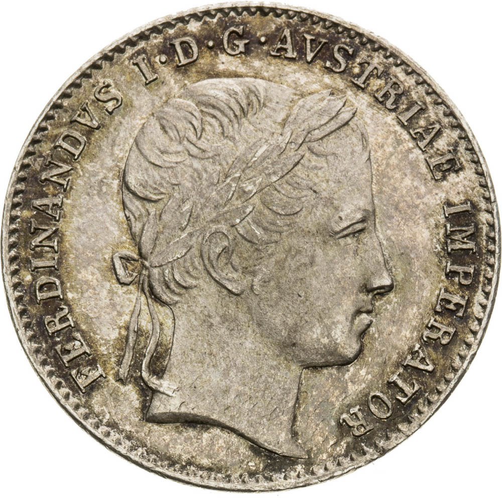 Stříbrný žeton 1836 - avers