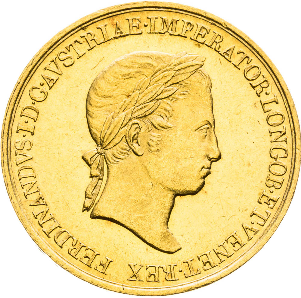 Zlatý žeton 1838 (Dukát) - avers