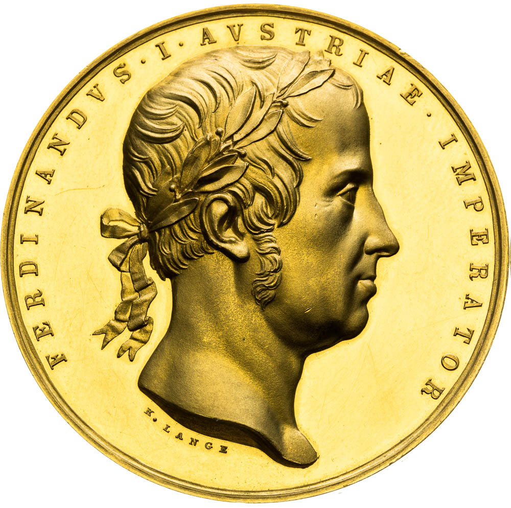 Zlatá medaile 1846 (25 Dukát) - avers