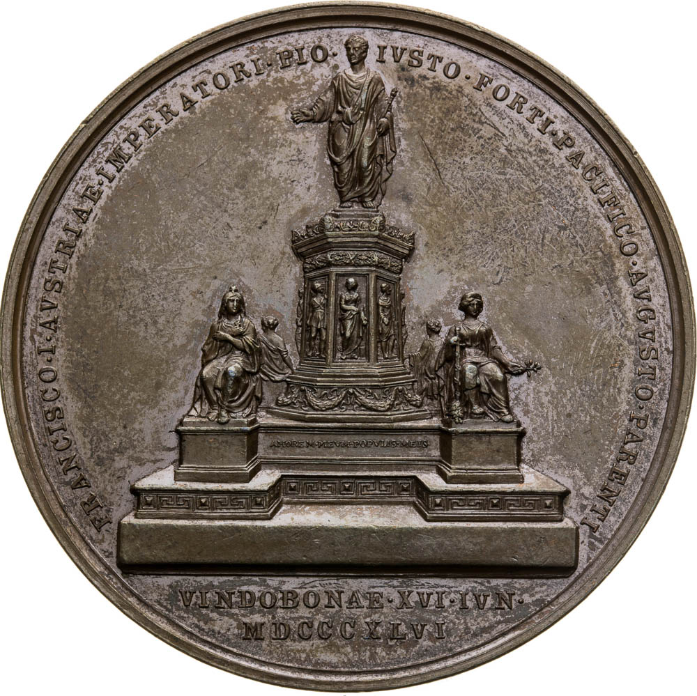 Medaile 1846 - revers