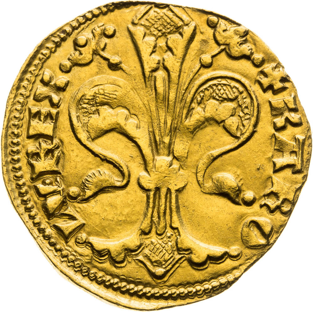 Goldgulden (1325-1342) - front
