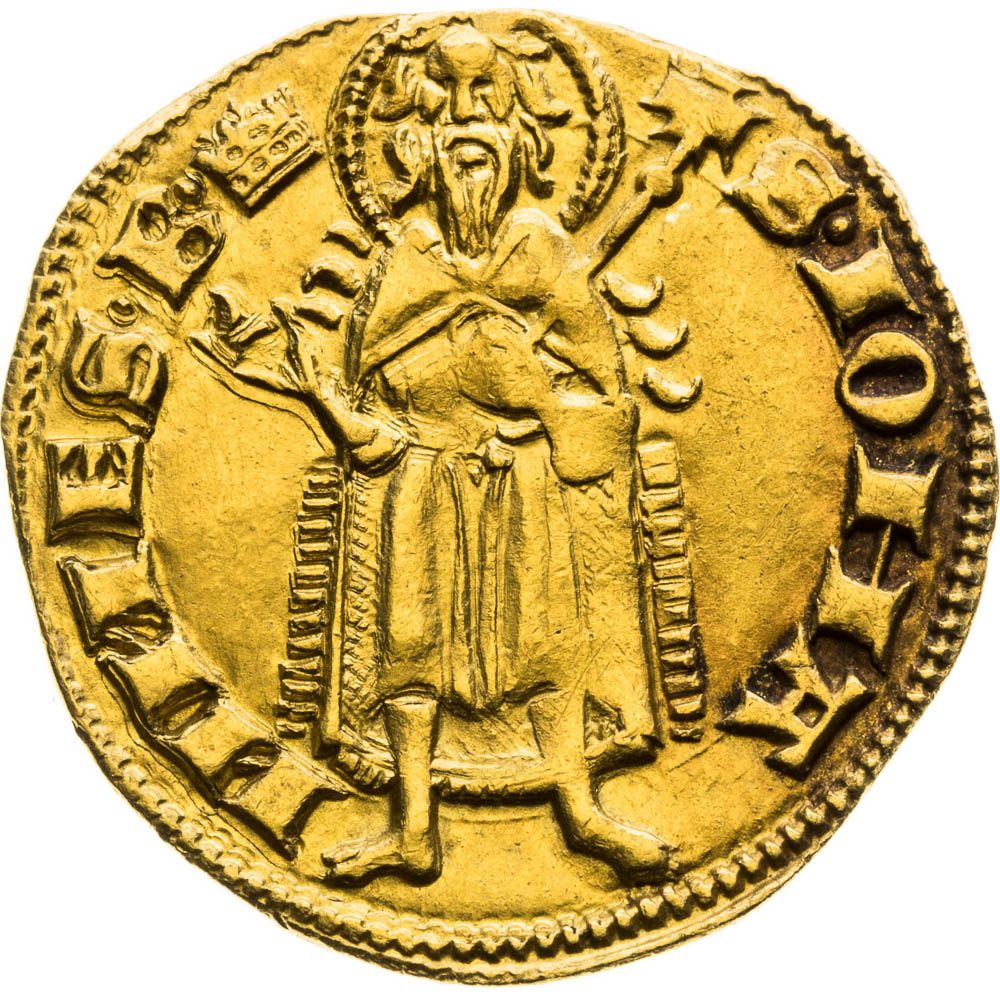 Goldgulden (1325-1342) - back