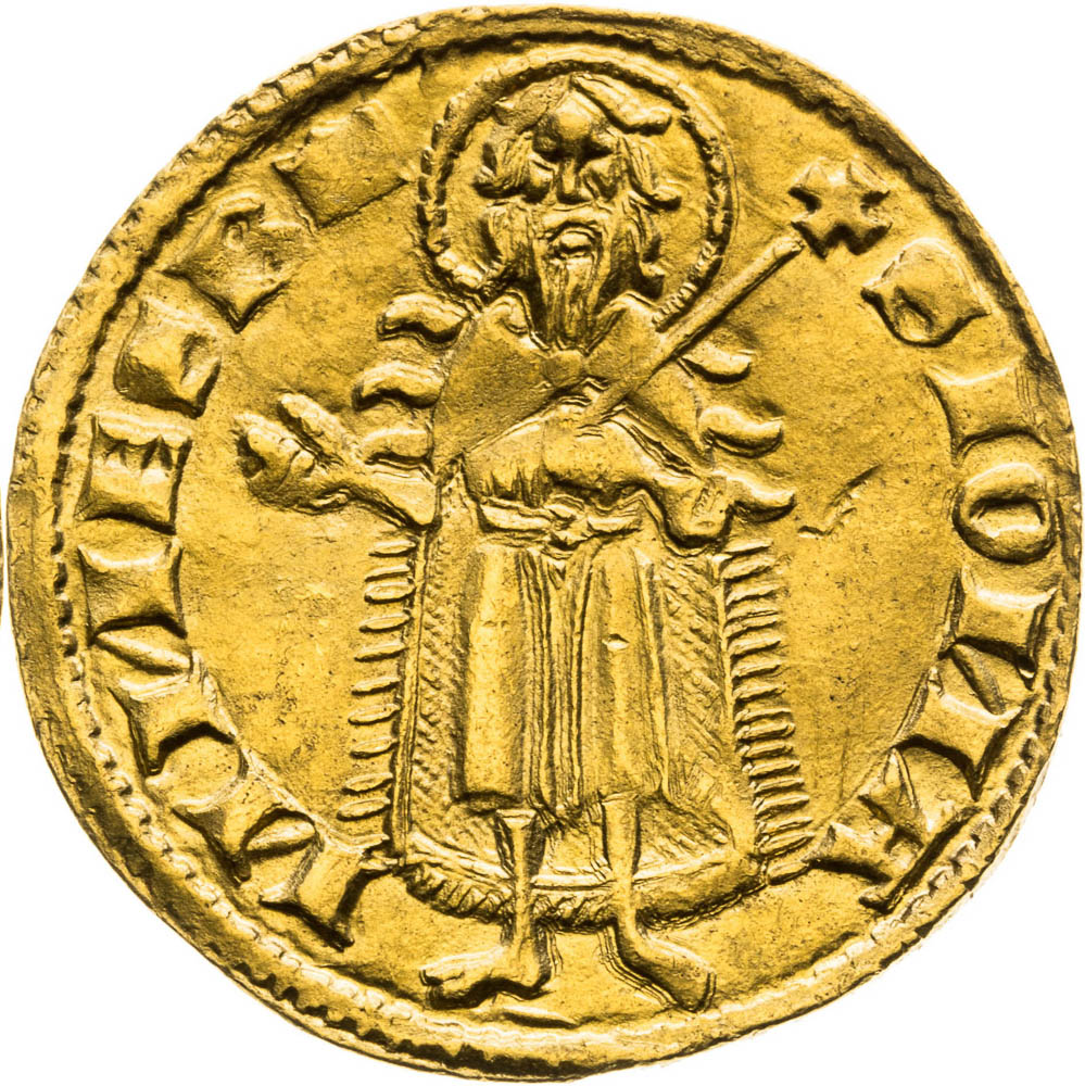 Goldgulden (1342-1353) - back