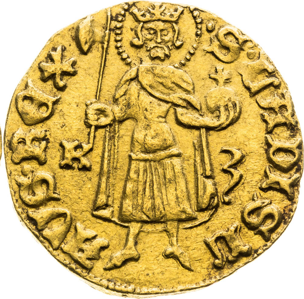 Goldgulden (1418) - back