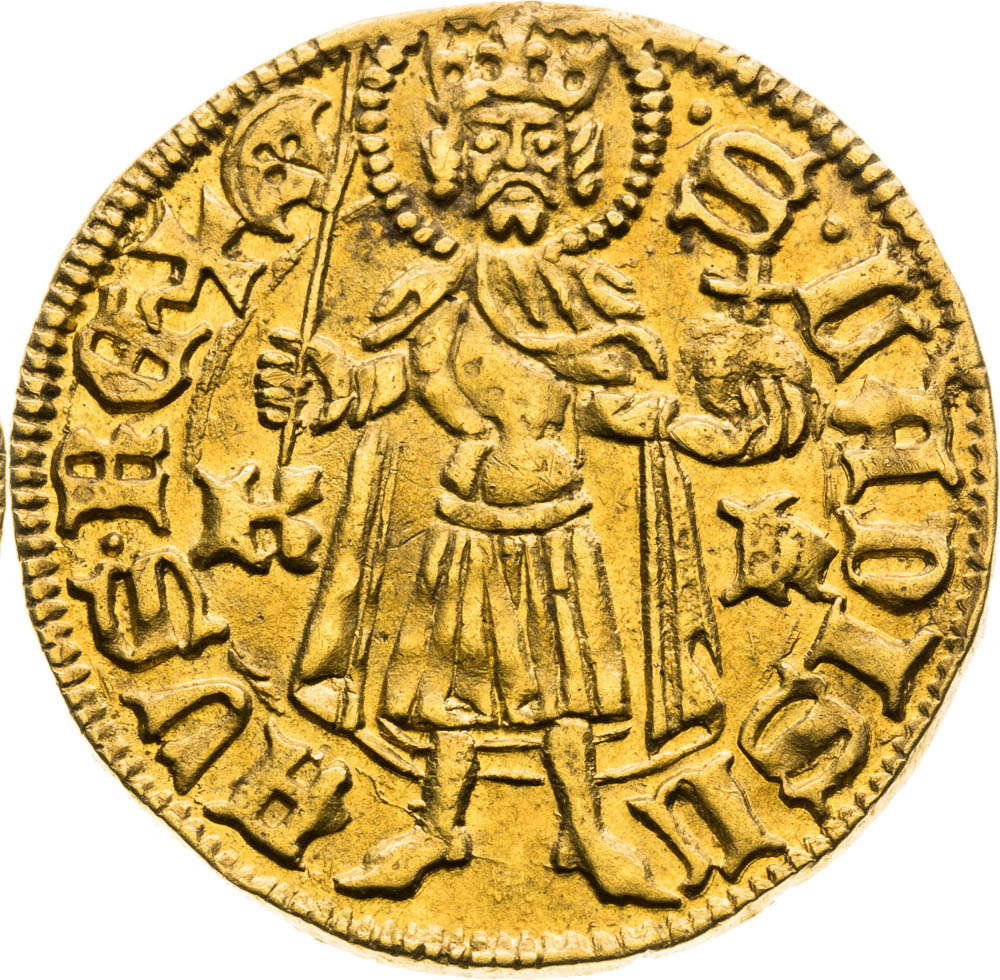 Goldgulden (1455-1457) - back