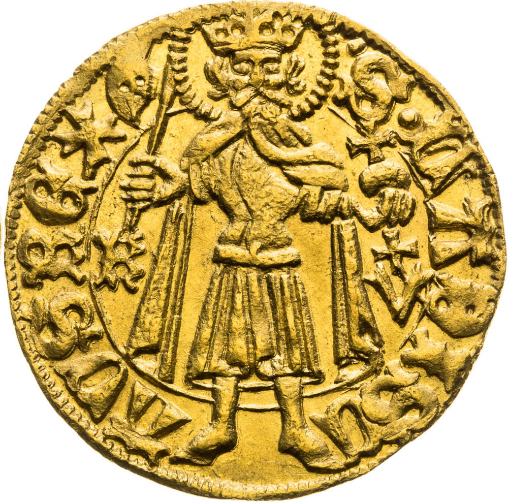 Goldgulden (1464-1465) - back