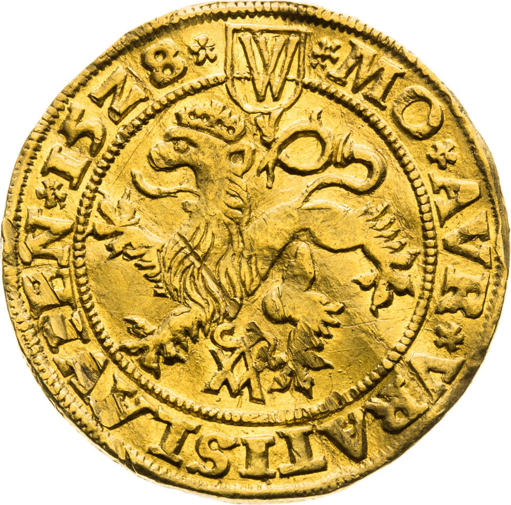 Ducat 1528 - front