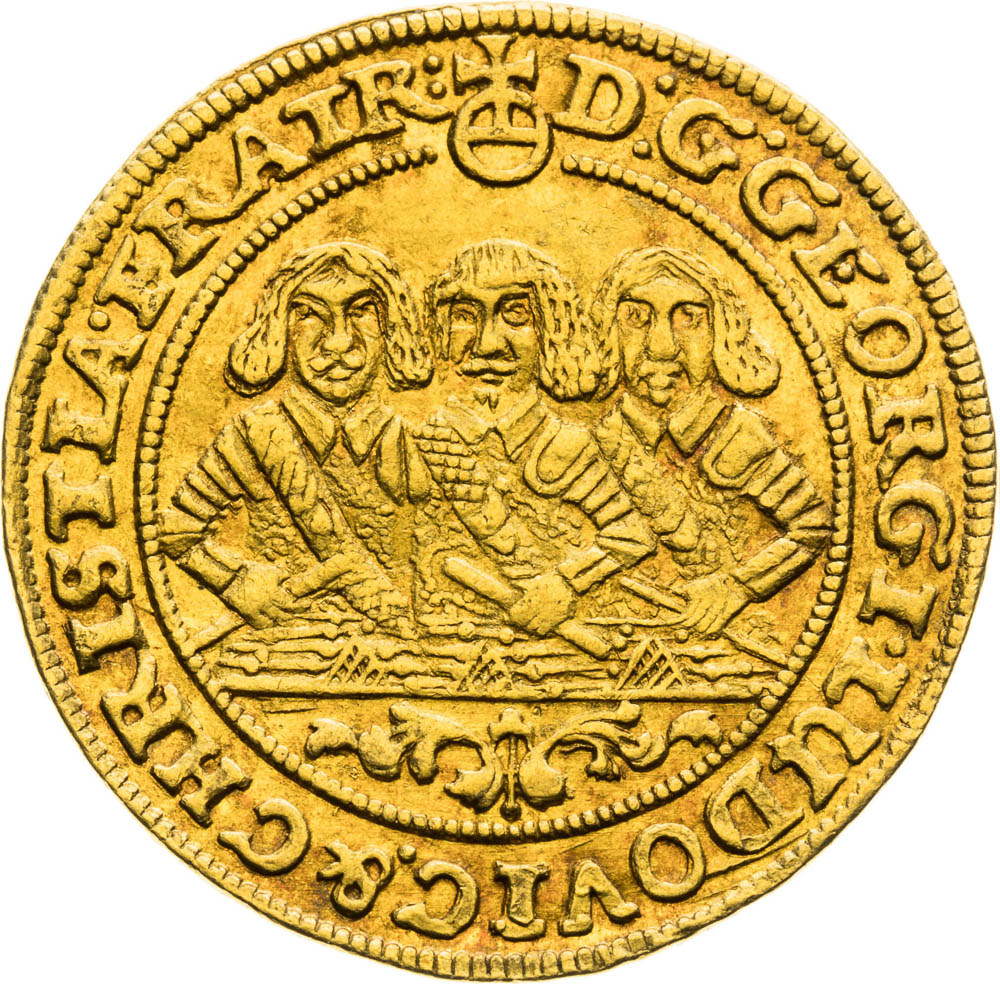 Ducat 1657 - front