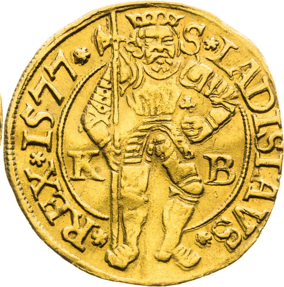 Ducat 1577 - back