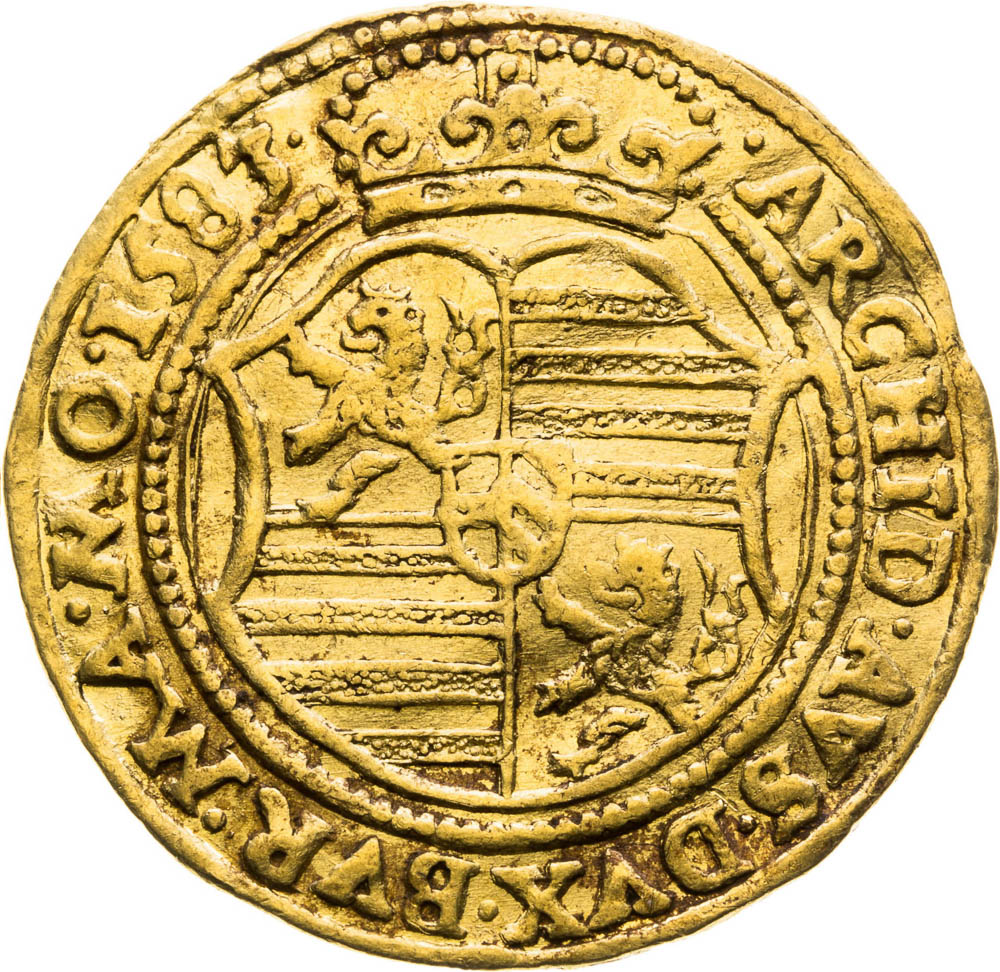 Ducat 1583 - back