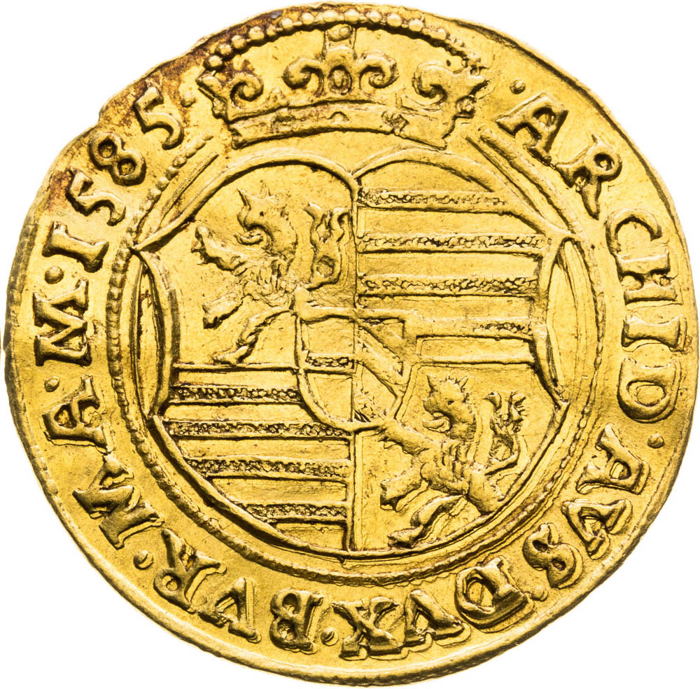 Ducat 1585 - back