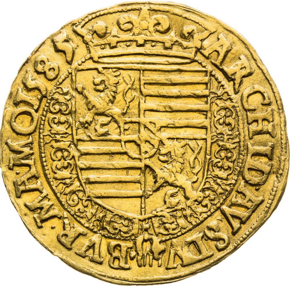 Ducat 1585 - back