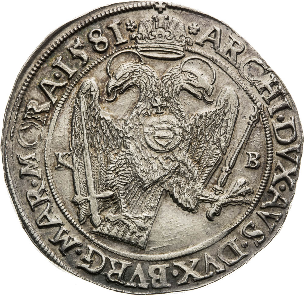 Thaler 1581 - back