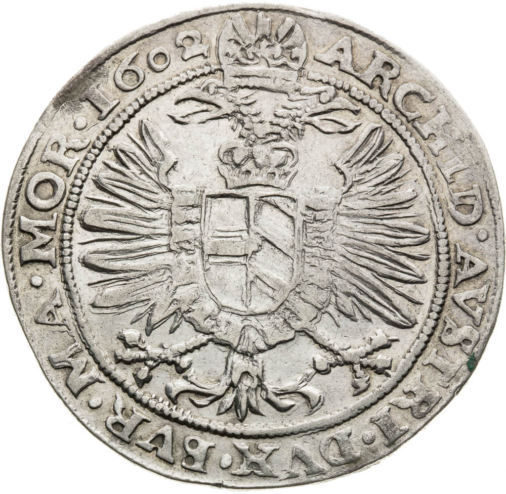 1/2 Thaler 1602 - back