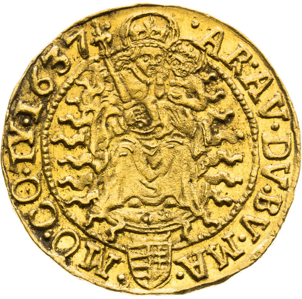 Ducat 1637 - back