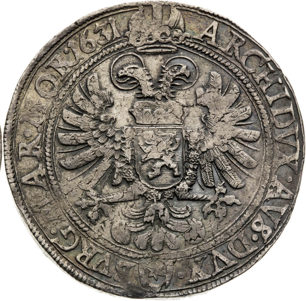 Thaler 1631 - back