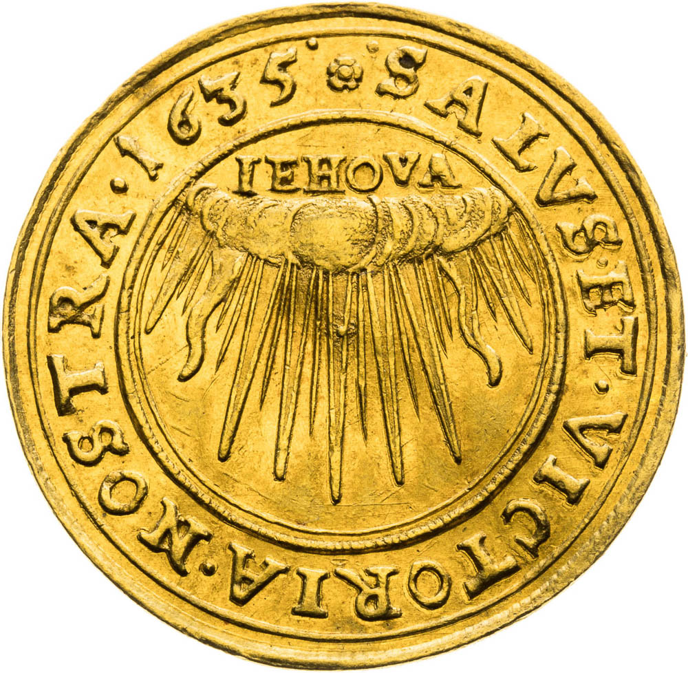 Ducat 1635 - back