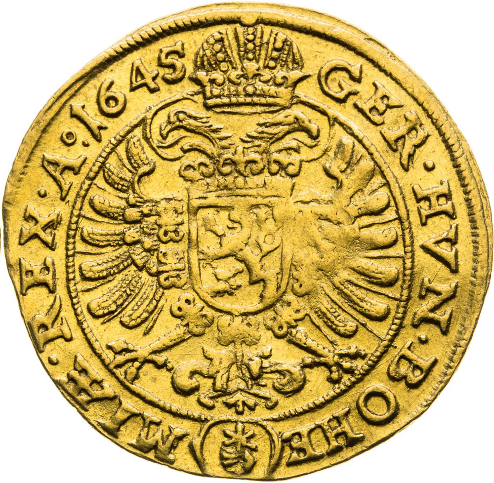 Ducat 1645 - back