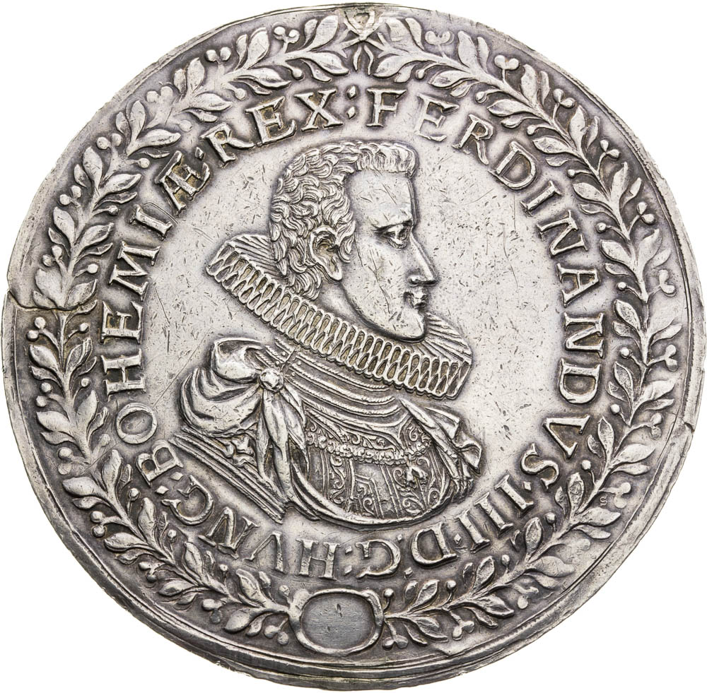 Silver medal 1629 (2 Thaler) - front