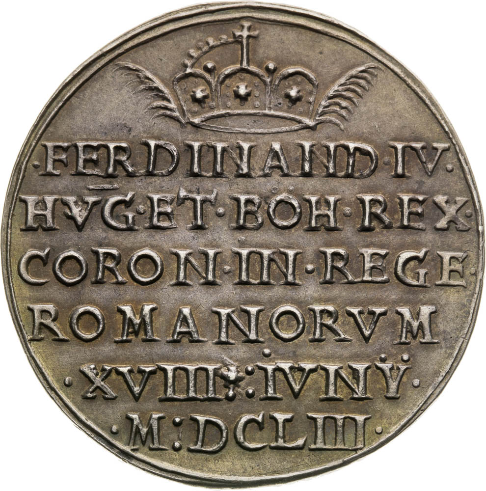 Silver medal 1653 - front