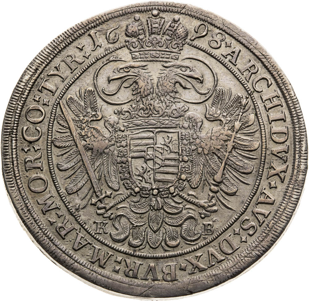 Thaler 1698 - back