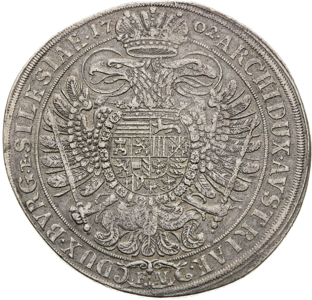 Thaler 1702 - back