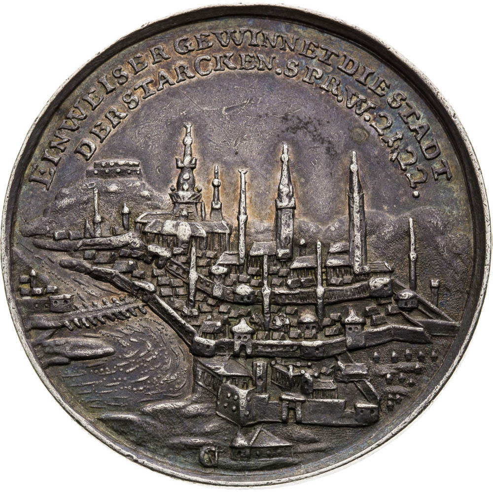 Silver Medal 1686 - front