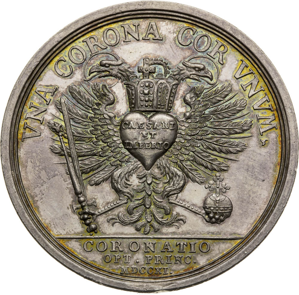 Silver Medal 1711 - front