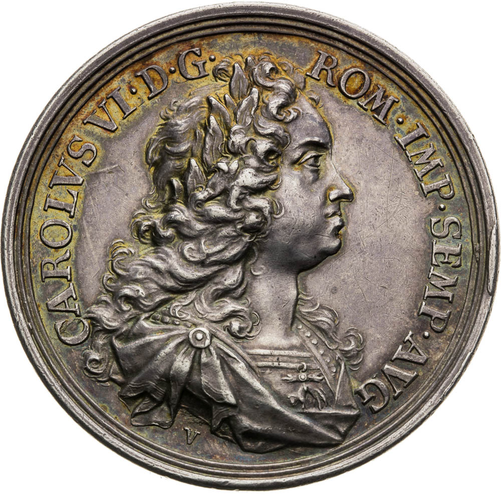 Silver Medal 1717 - front