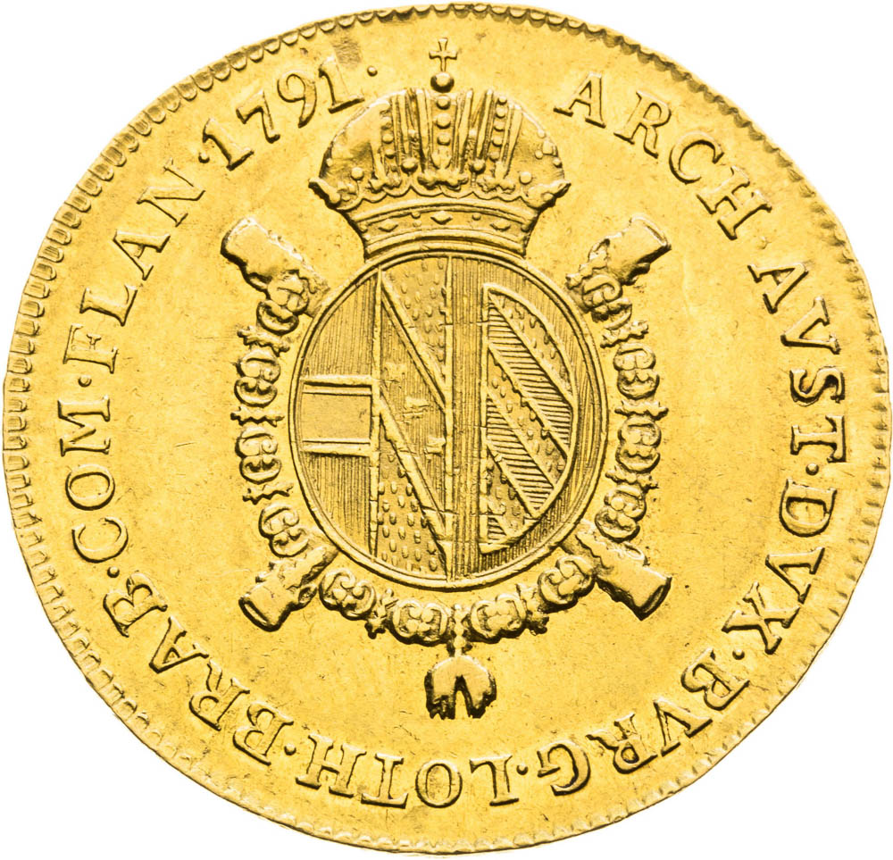 1/2 Souverain d'Or 1791 - back
