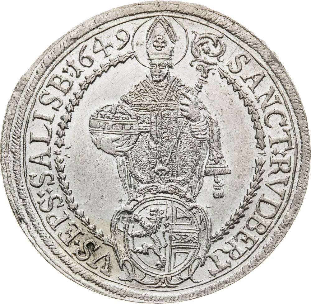 Thaler 1649 - back