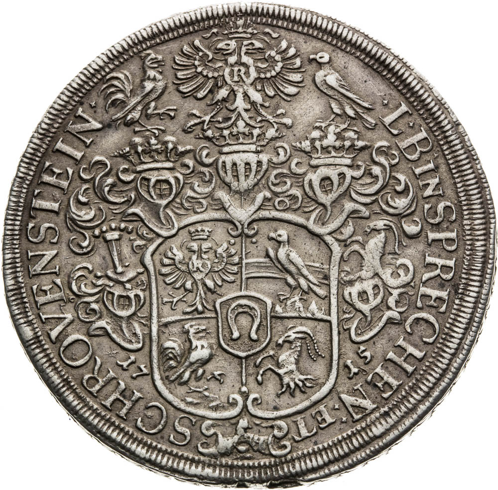 Thaler 1715 - back
