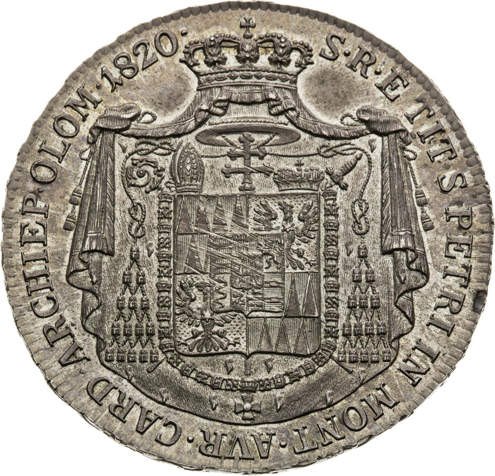 1/2 Thaler 1820 - back