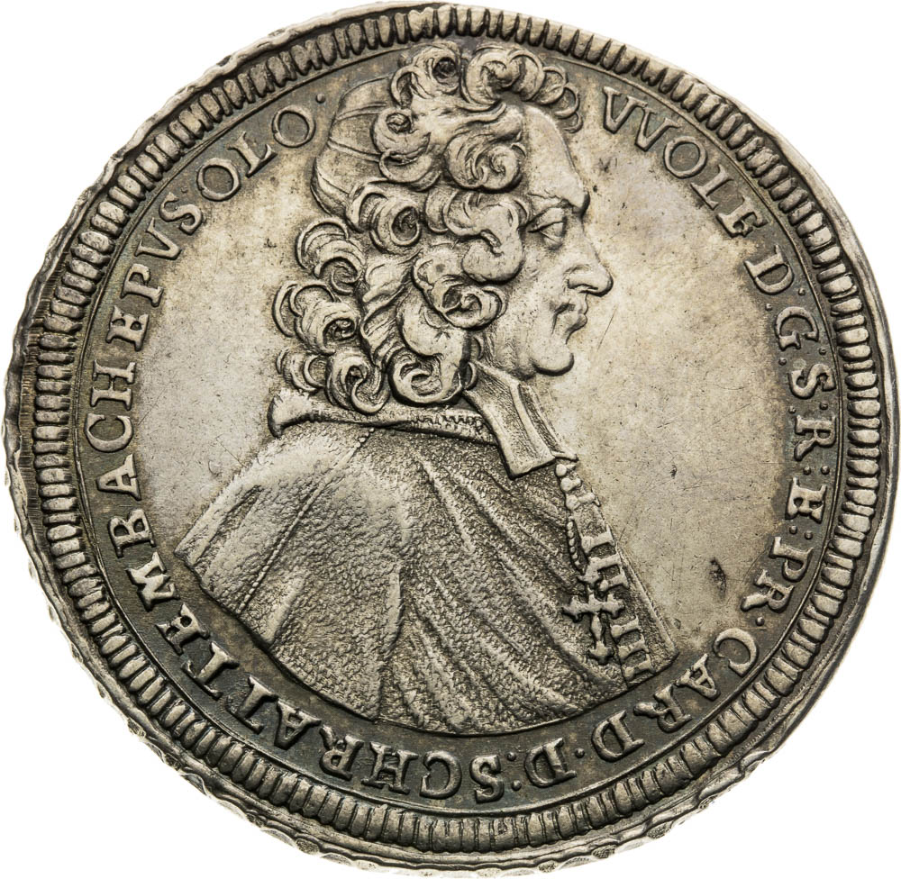 1/2 Thaler 1727 - front