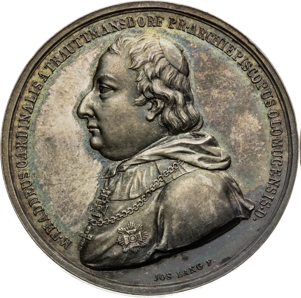 Silver medal 1819 - front