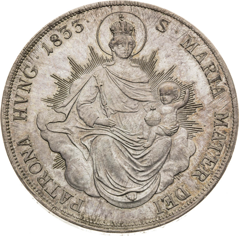 Thaler 1833 - back