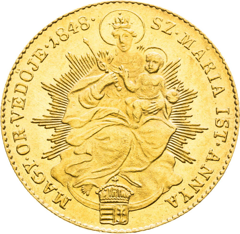 Dukát 1848 (revoluční) - reverz