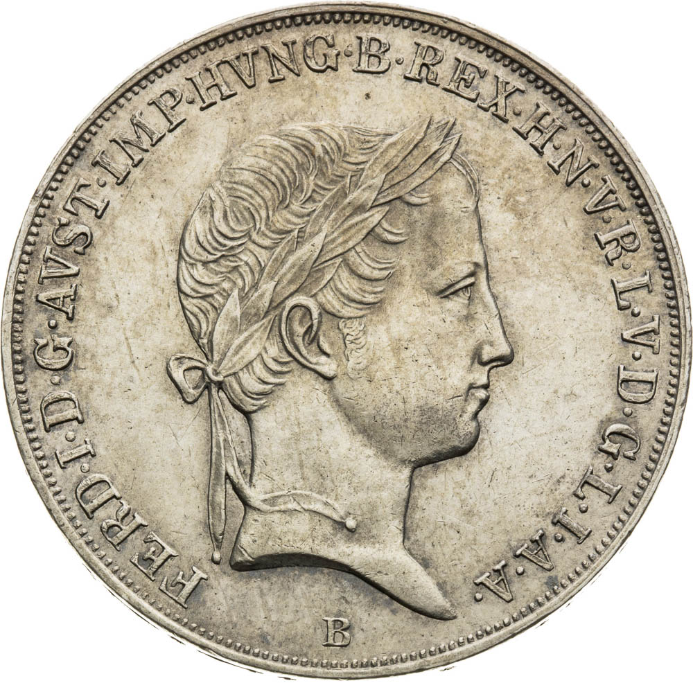 1/2 Toliar 1837 - averz