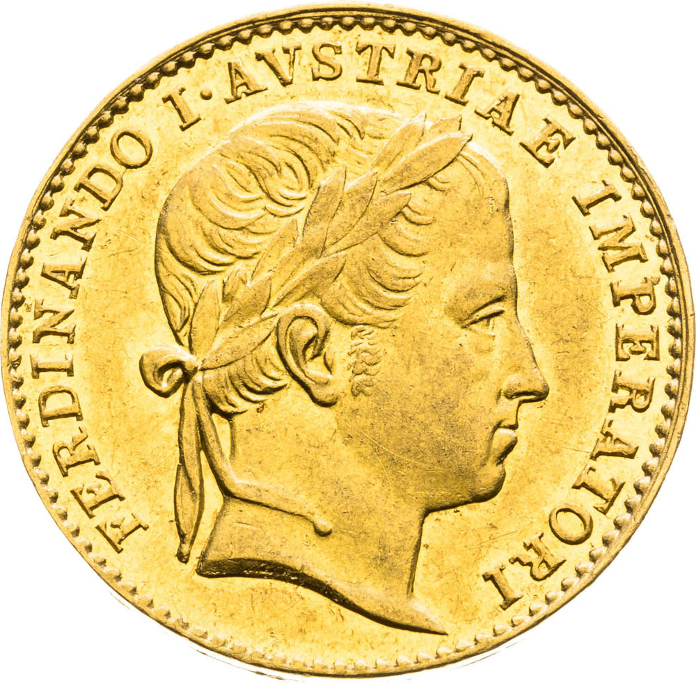 Zlatý žetón 1835 (Dukát) - averz