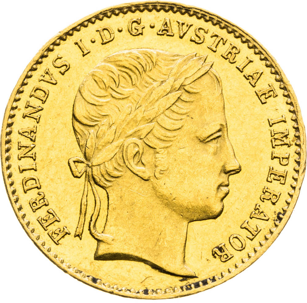 Zlatý žetón 1836 (Dukát) - averz
