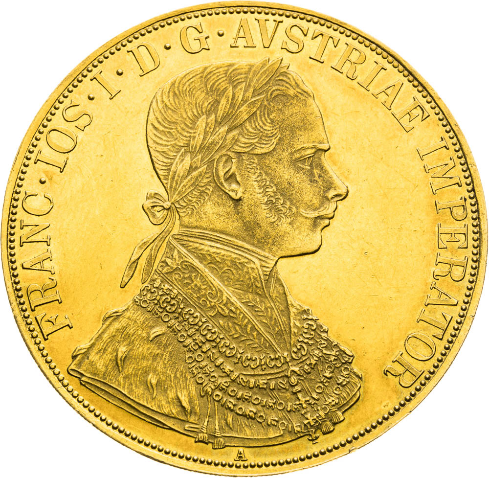 4 Ducats 1865 - front