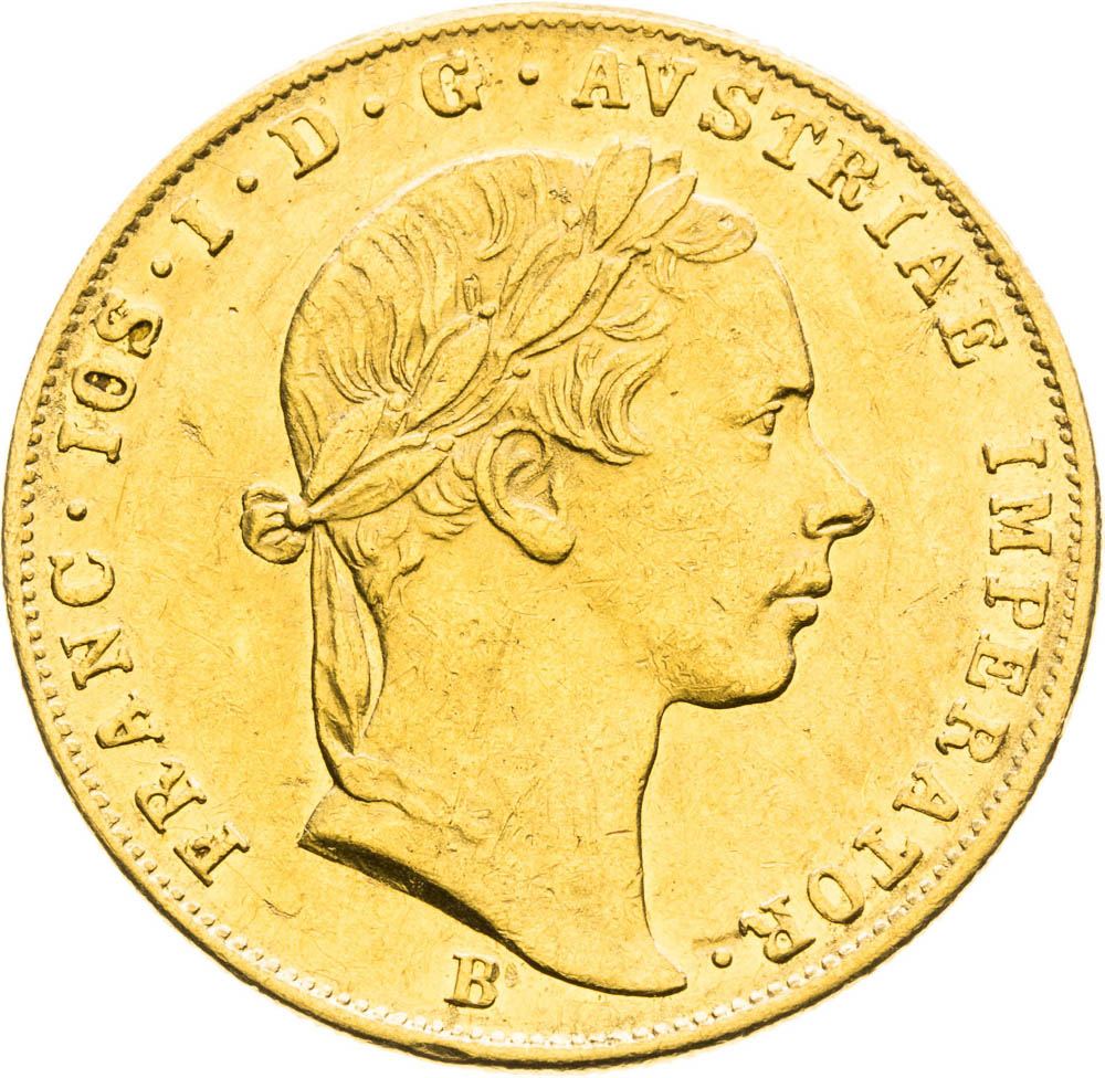 Ducat 1854 - front