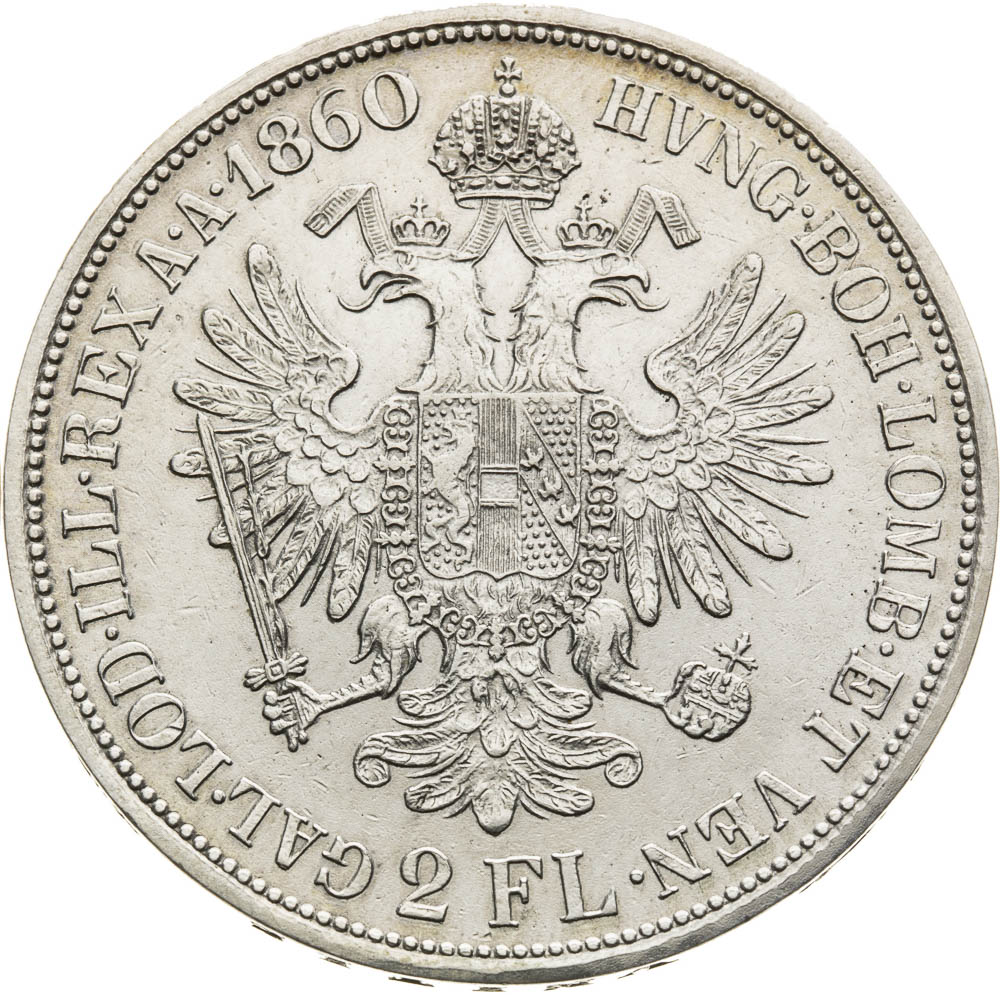 2 Zlatník 1860 - reverz