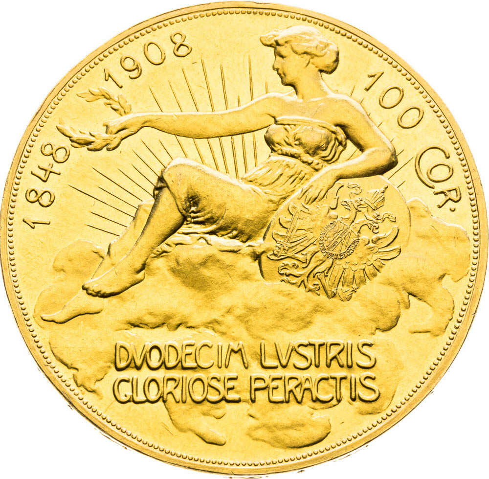 100 Corona 1908 - back