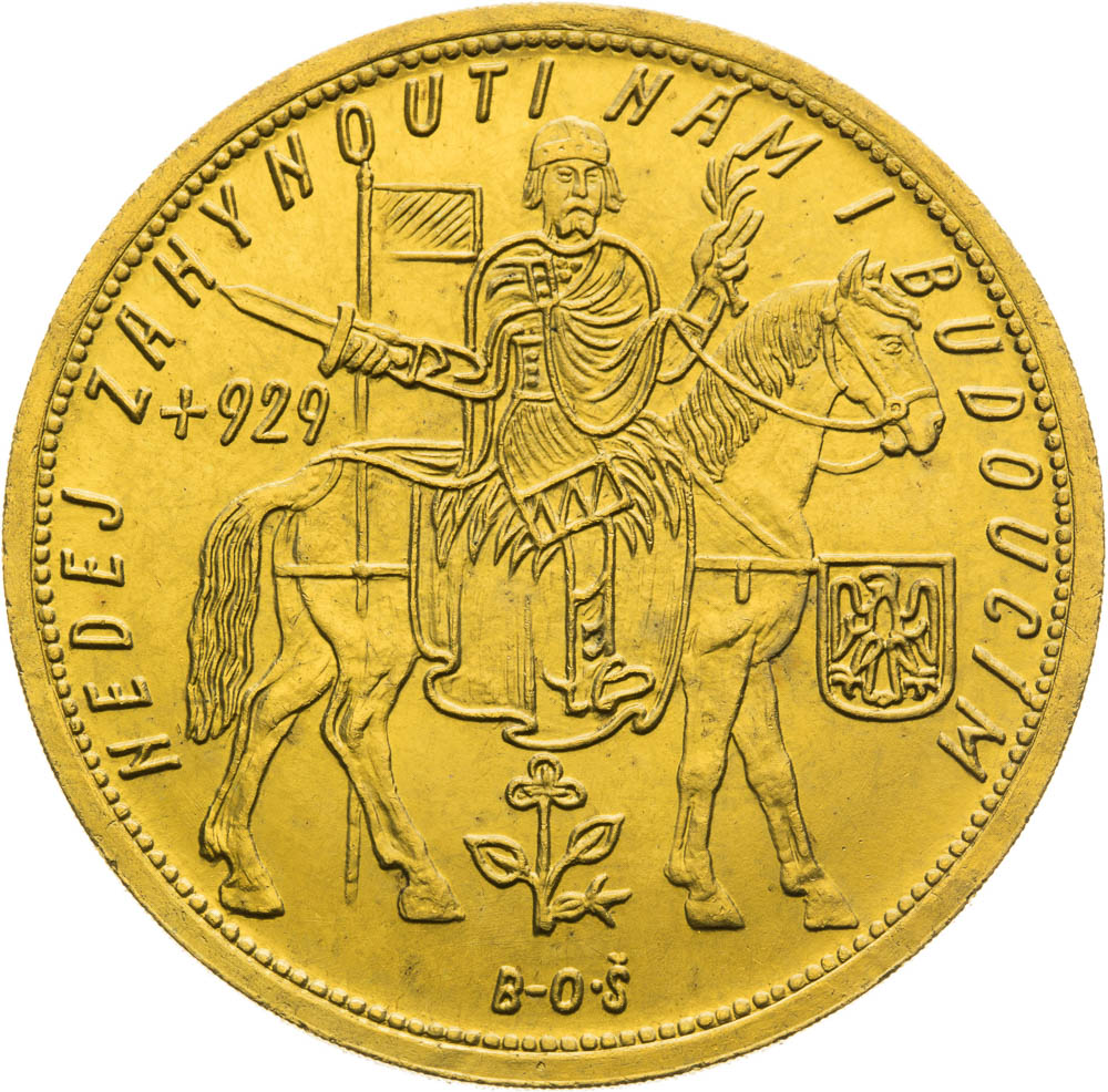 10 Dukát 1929 - reverz