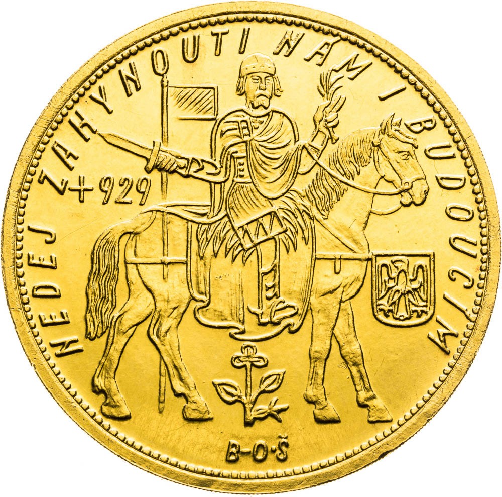 10 Dukát 1933 - reverz