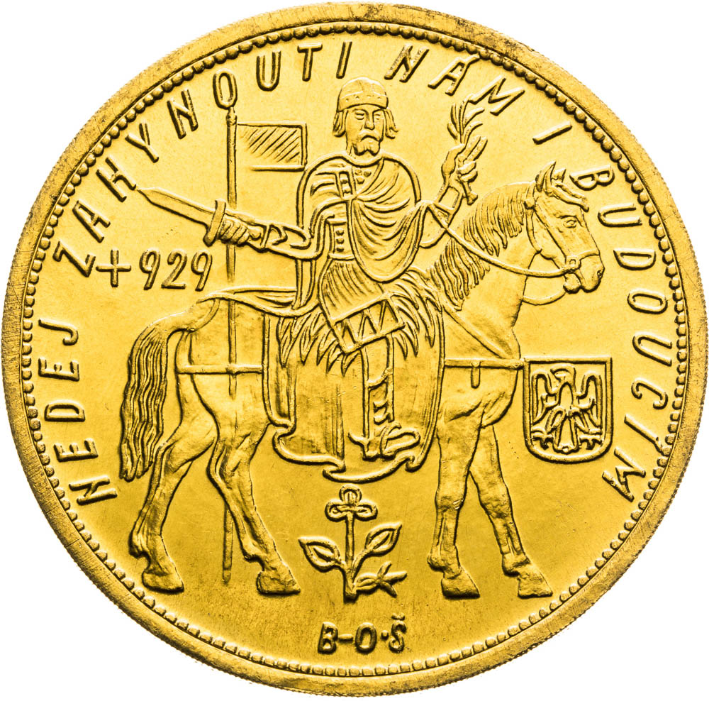 10 Dukát 1936 - reverz