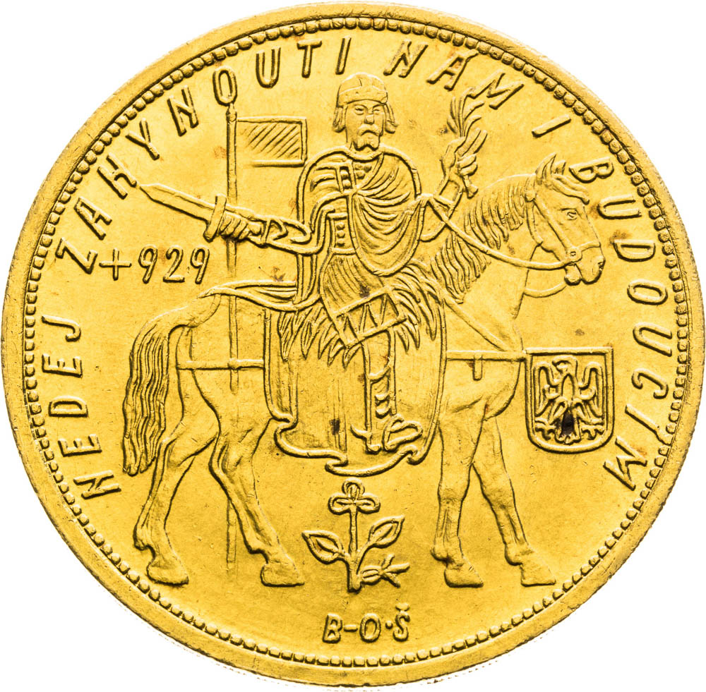 5 Dukát 1929 - reverz